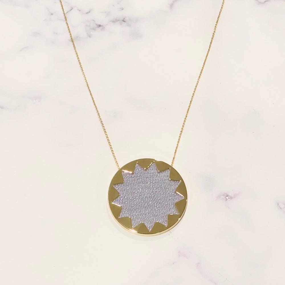 House of Harlow 1960 Blue Star Necklace